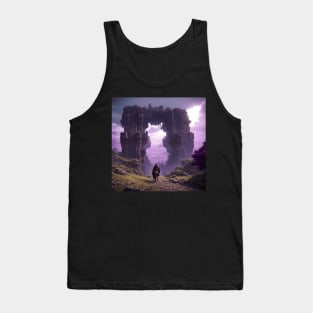 Shadow of the Colossus inspired art Tank Top